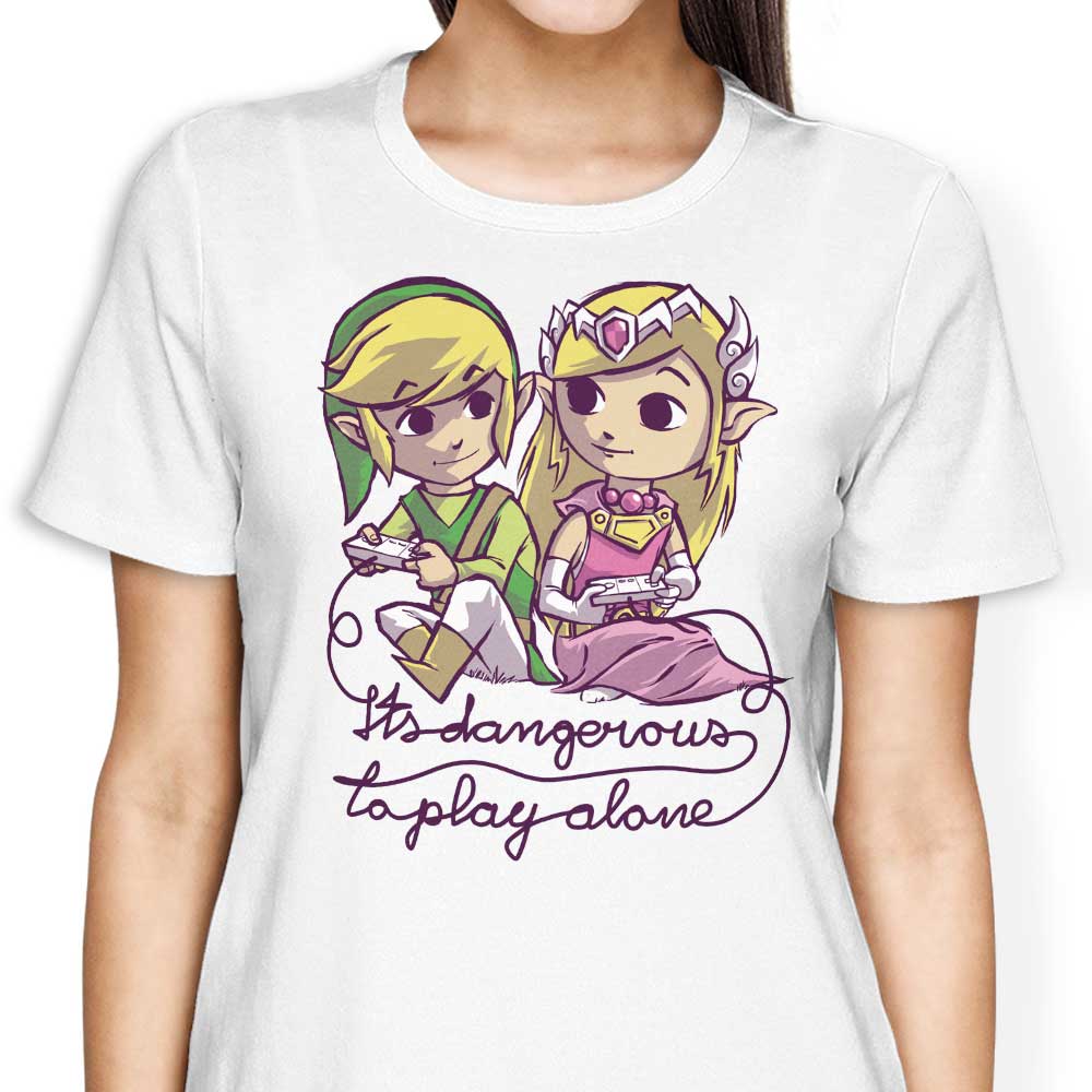 Spike00's 'It's Risky to Play Alone' Women's Fashion Apparel