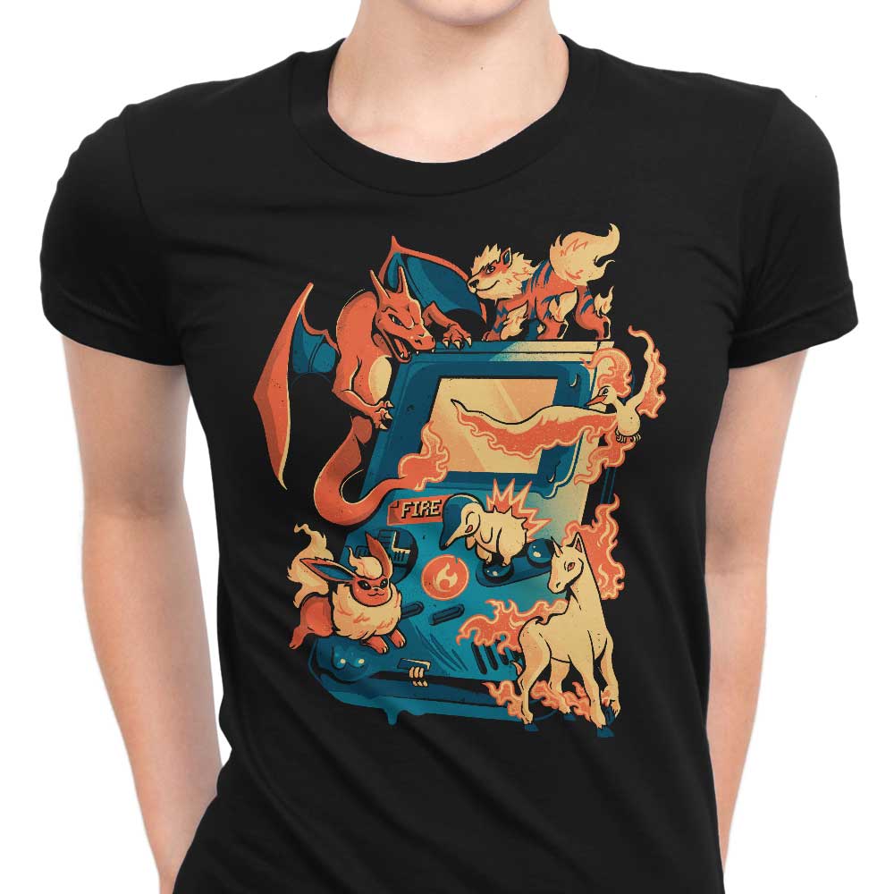 Women's Fire-themed Game Apparel Collection
