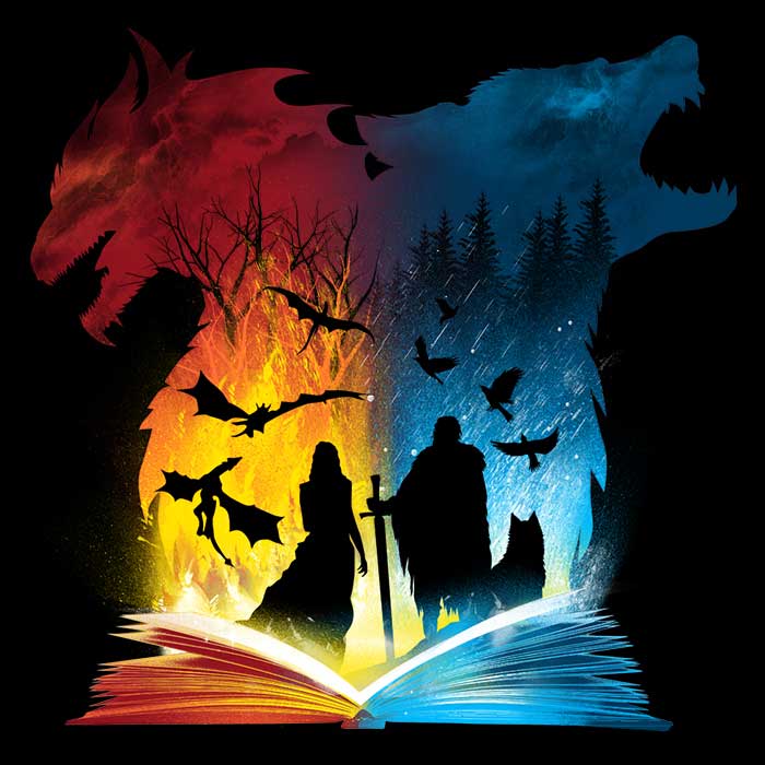 Women's Fashion Apparel Inspired by the Book of Fire and Ice