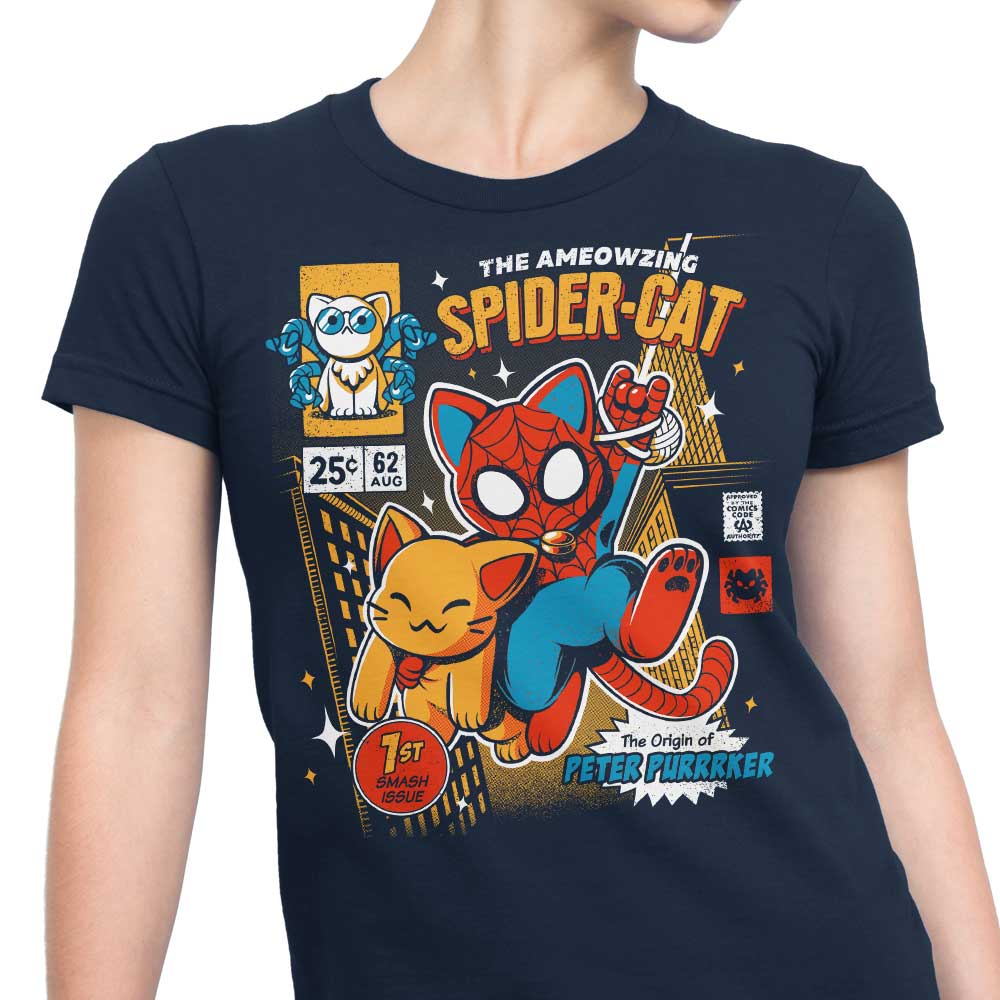 Fashionable Spider Cat Women's Clothing by Ilustrata
