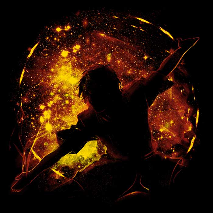 Kharmazero's Space Flame - Stylish Women's Cotton T-Shirts