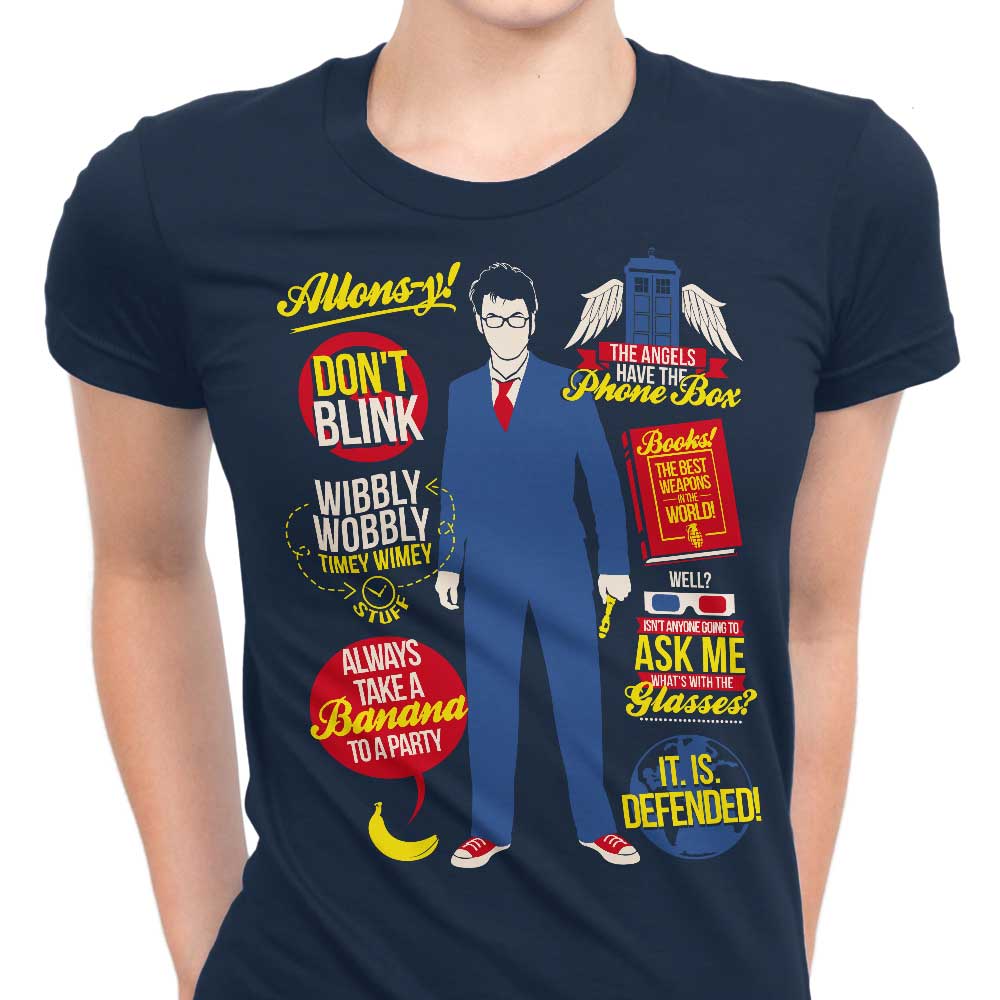 Quotes from the Tenth Doctor - Stylish Women's Clothing Collection