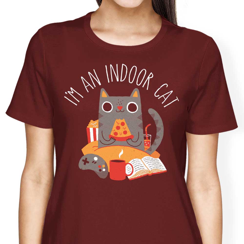 Stylish Indoor Cat Women's Clothing by DinoMike