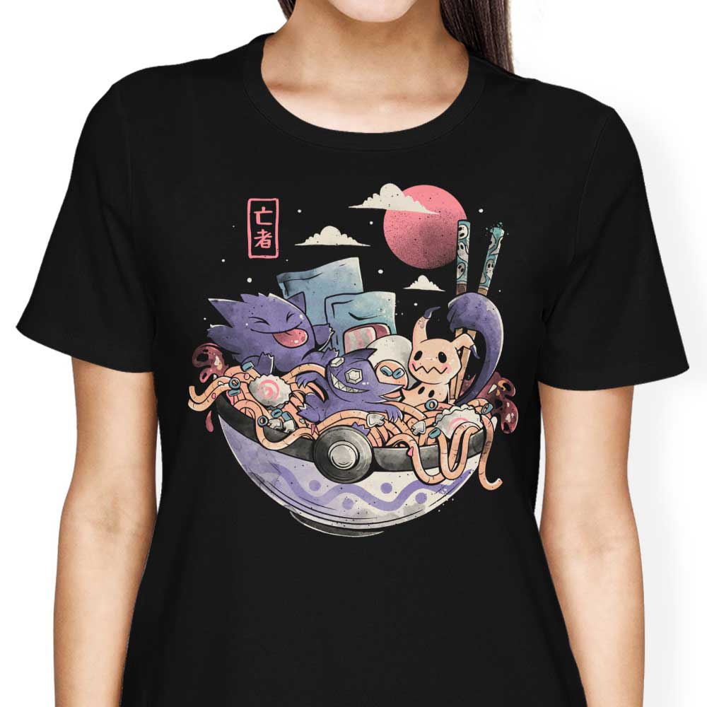 Stylish Women's Ghost Bowl Apparel from Arigatees