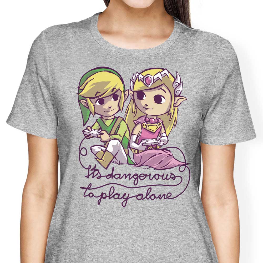 Spike00's 'It's Risky to Play Alone' Women's Fashion Apparel
