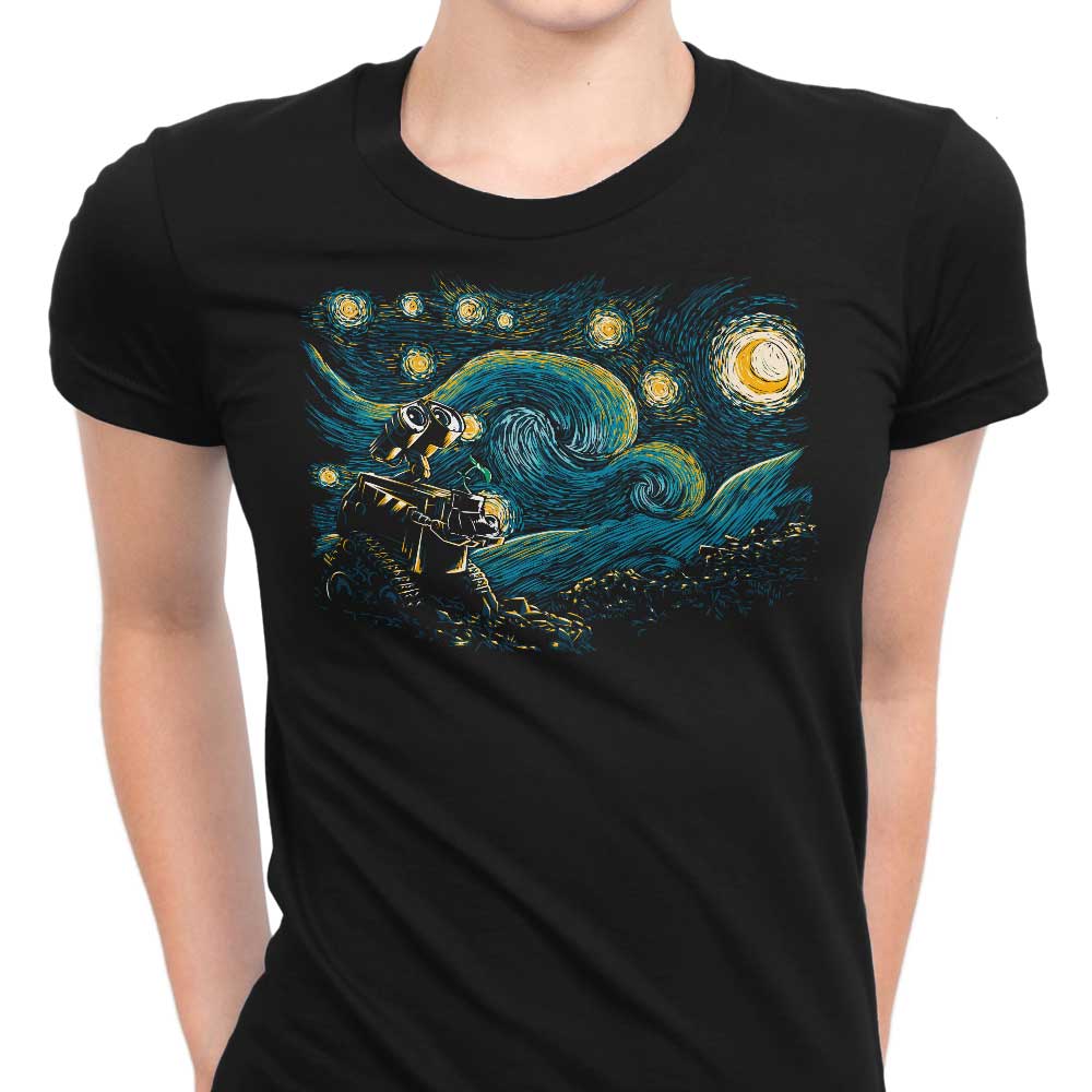 Gorgeous Starry Robot Women's Fashion Apparel
