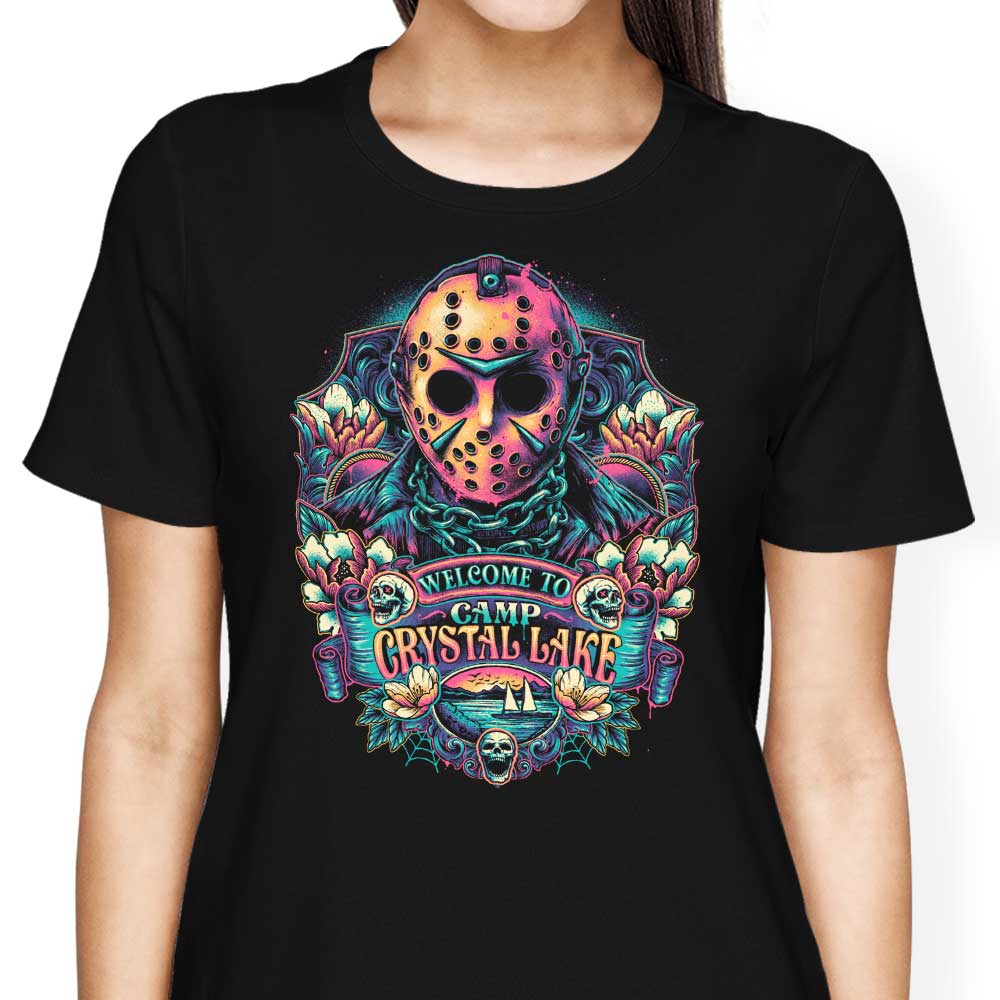 Glitchygorilla's 'Welcome to Camp Crystal Lake' Women's Clothing Collection