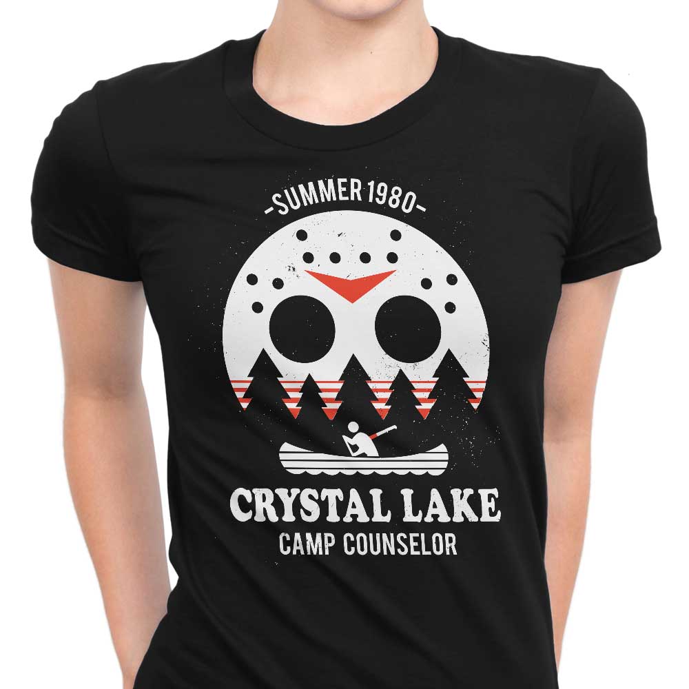 Women's Crystal Lake Camp Counselor Apparel Collection - T-Shirts and Premium T-Shirts