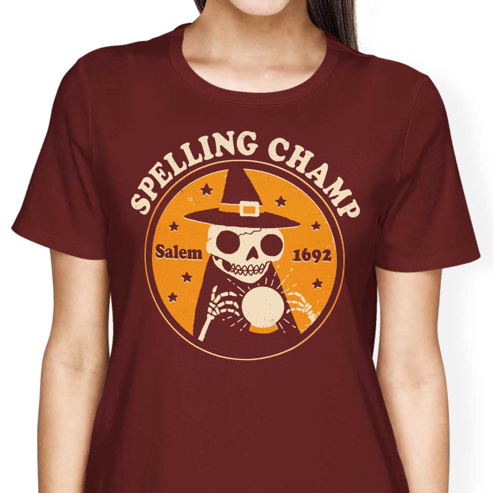 DinoMike's Spelling Champ - Stylish Women's Apparel Collection