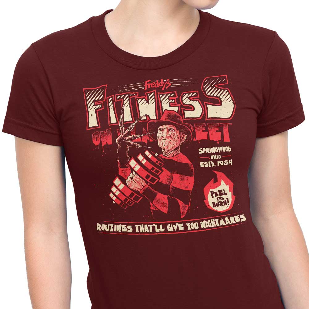 Teesgeex Freddy's Fitness - Stylish Women's Workout Apparel