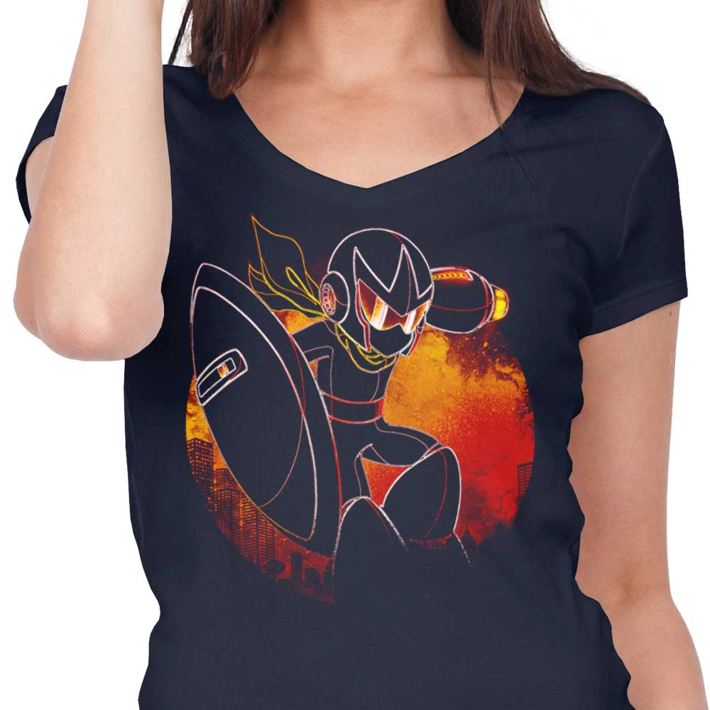 Women's Stylish V-Neck Master Orb T-Shirt