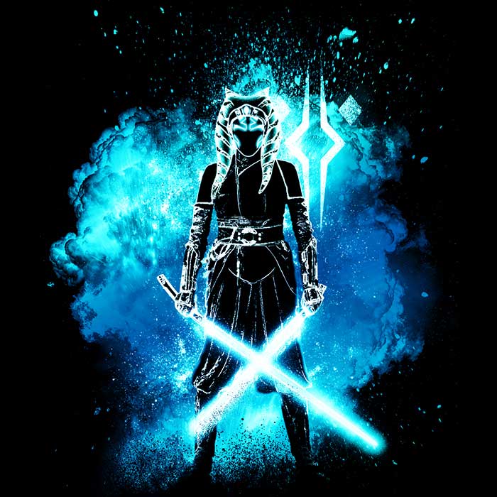 Women's Stylish 'Soul of Ahsoka' Apparel by Donnie Illustrations