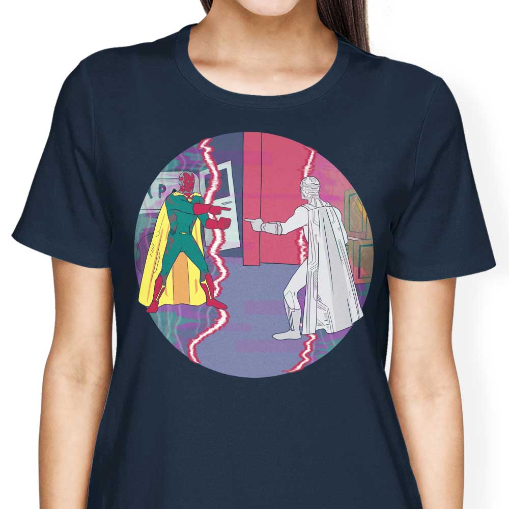 MarianoSan's Two Visions - Stylish Women's T - Shirts in Various Sizes