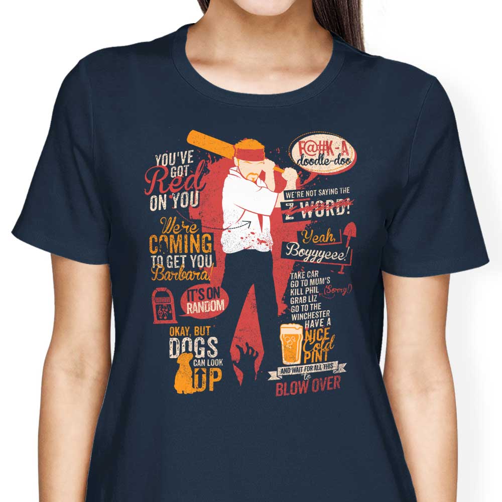 Shaun Quotes Women's Comfortable Cotton Apparel