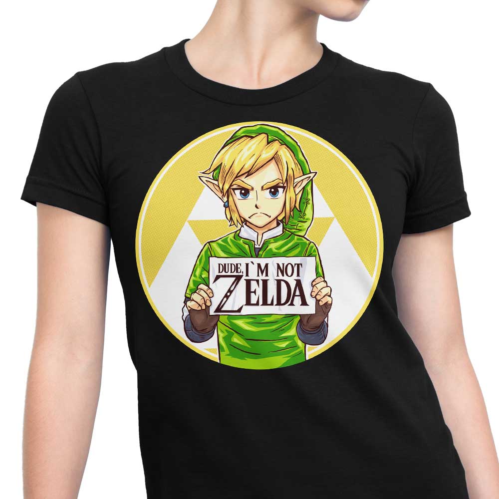 Women's 'I'm Not Zelda' Stylish Apparel from Rustenico