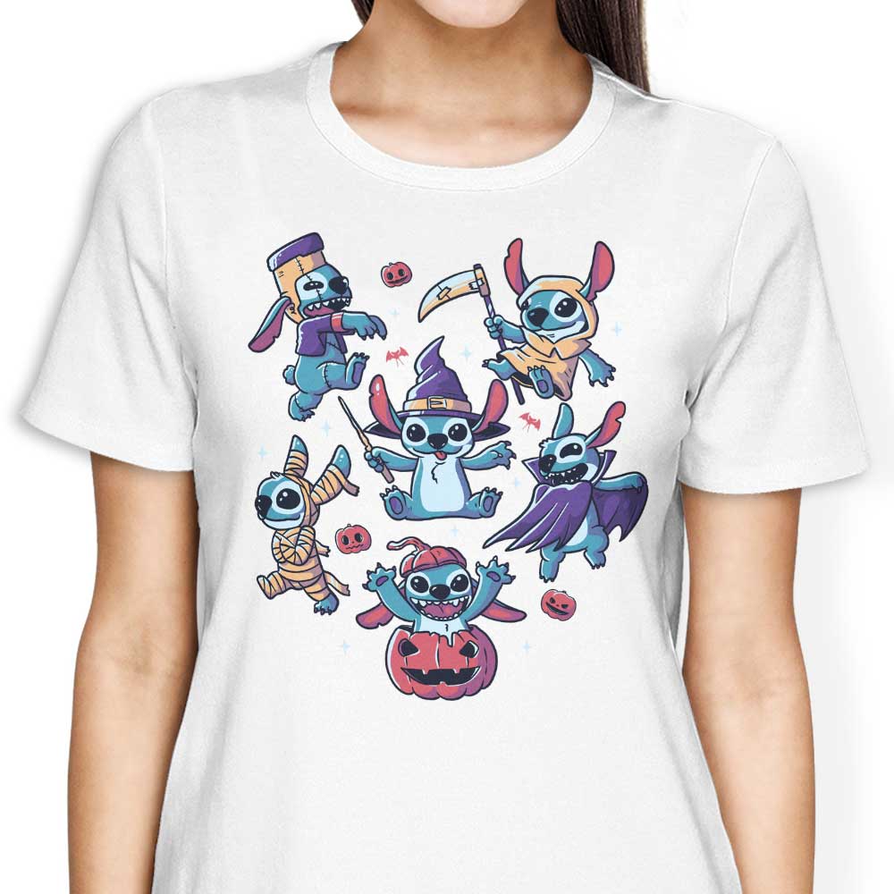 Halloween-themed Women's Clothing Experiments - T-Shirts and Premium T-Shirts