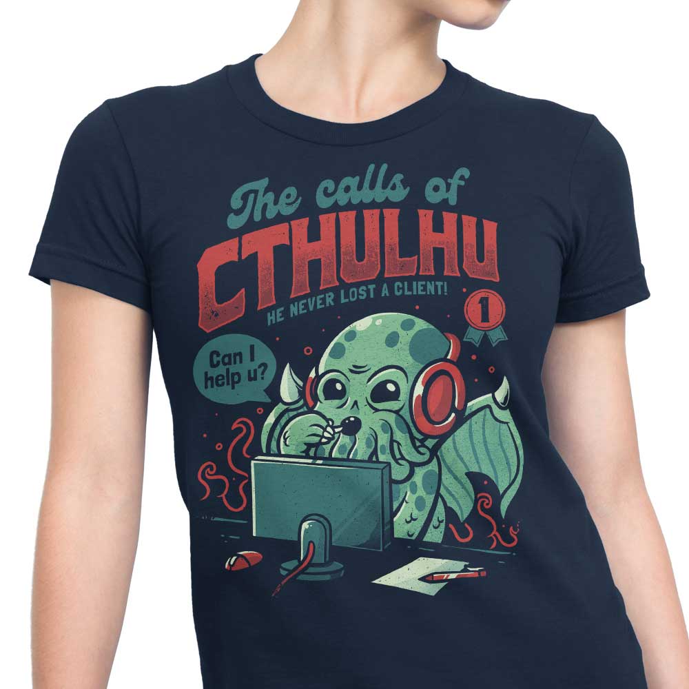 Eerie Cthulhu Calls - Stylish Women's T-Shirts Collection
