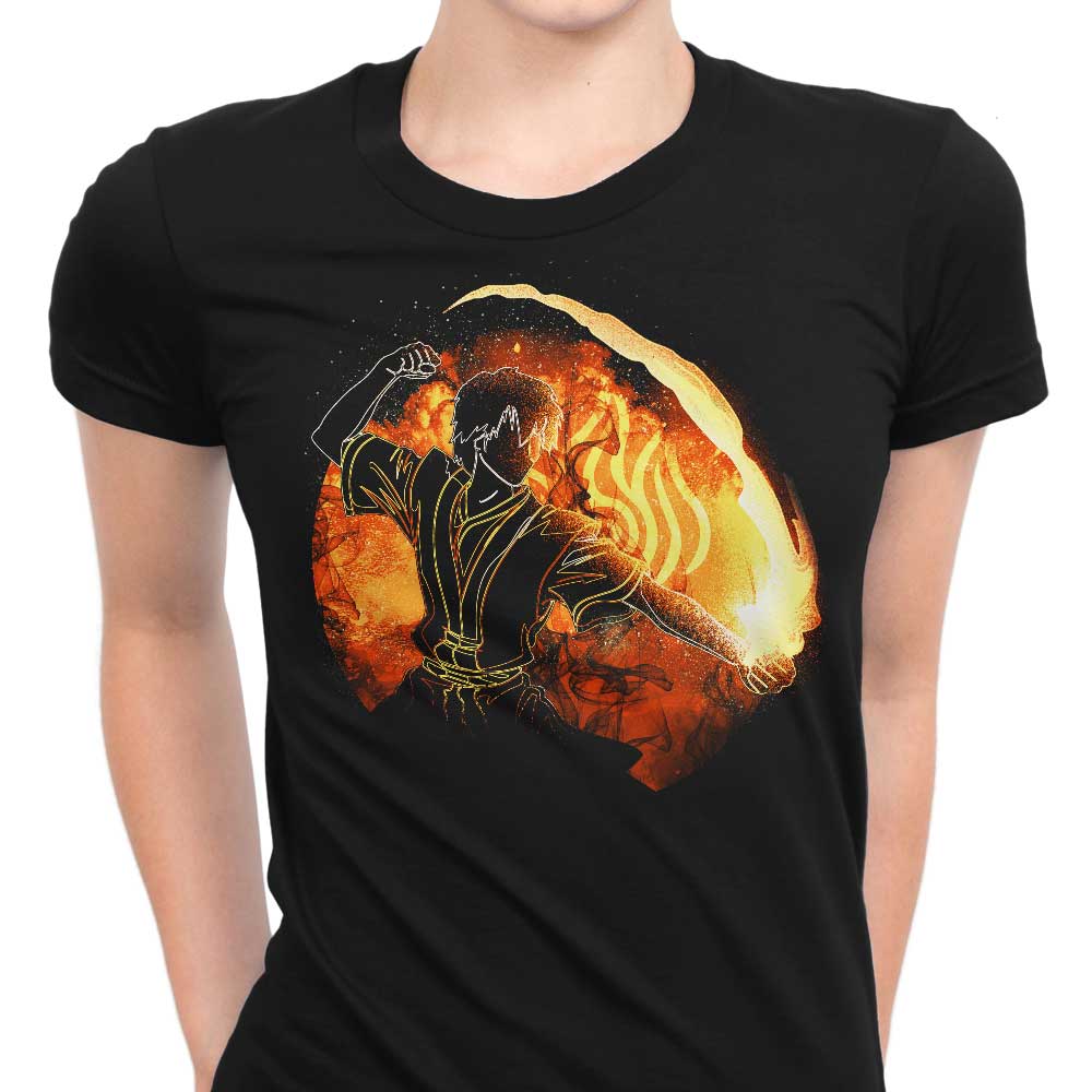 Fiery Spirit - Stylish Women's Apparel by Donnie Illustrations