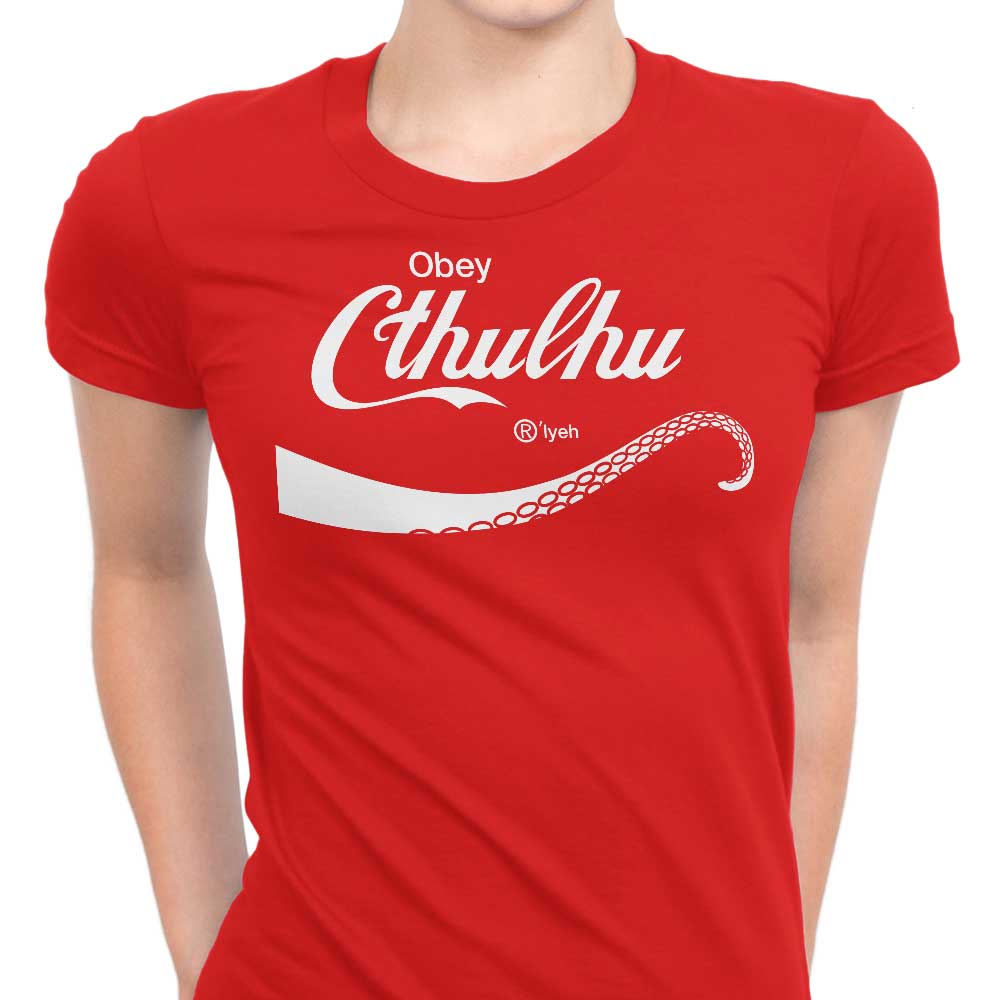Obey Cthulhu Women's Clothing - T-Shirts and Premium T-Shirts