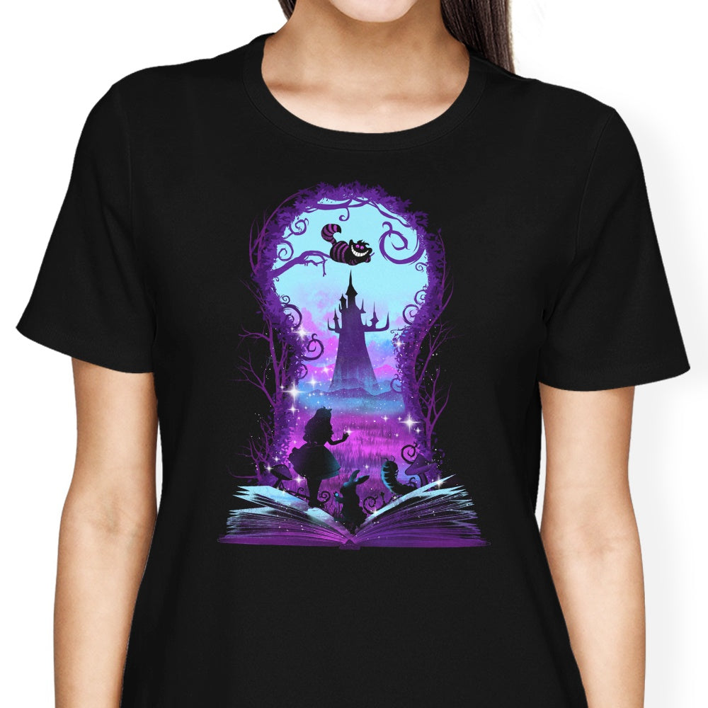 Alternative Wonderland Book Themed Women's Apparel Collection