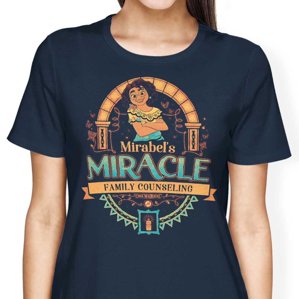 Miracle Family Counseling Brand Women's Fashionable Apparel - T-Shirts and Premium T-Shirts