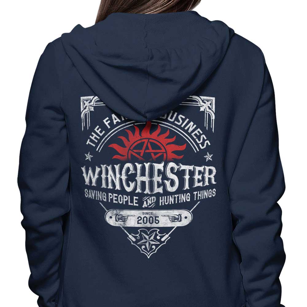 Arinesart's The Family Business Stylish Zip-Up and Pullover Hoodies