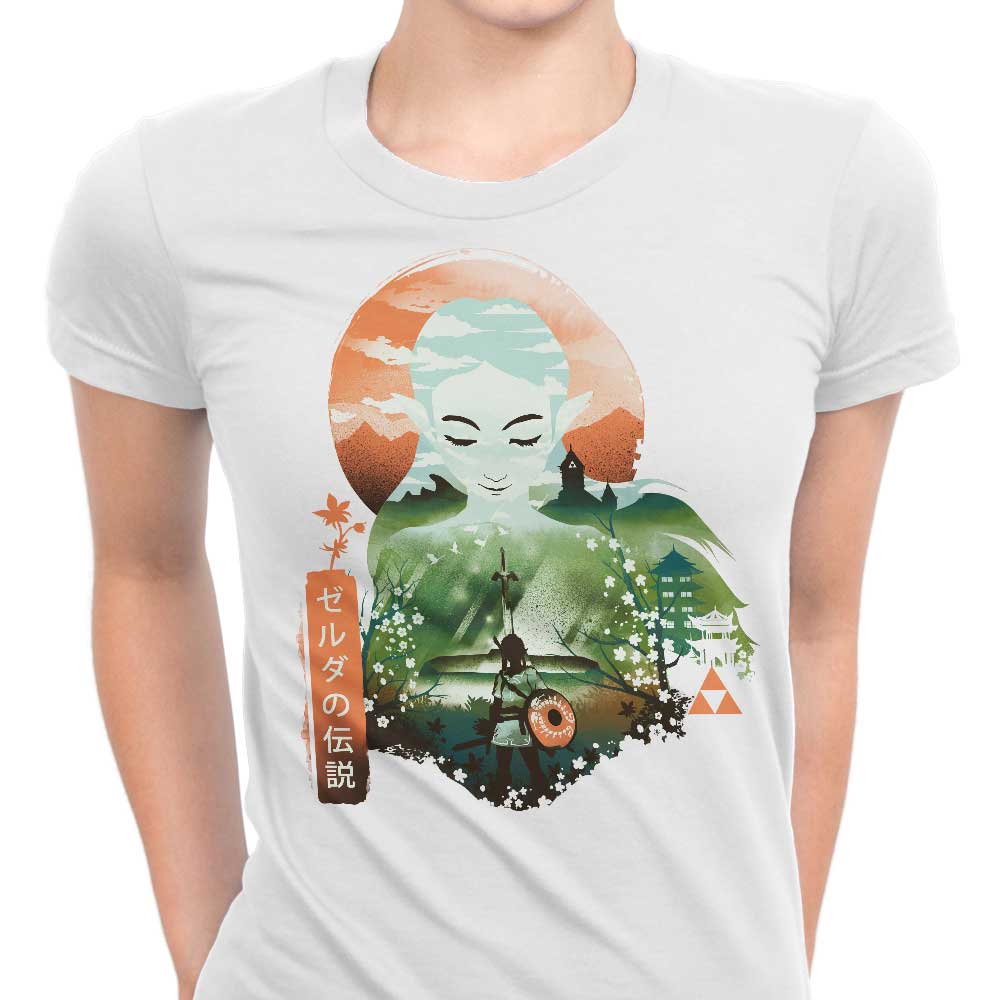 Ukiyo-e Inspired Women's Fashion Apparel - T-Shirts and Premium T-Shirts