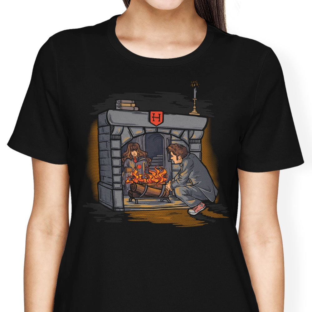 Enchanting 'The Witch in the Fireplace' Women's Apparel Collection