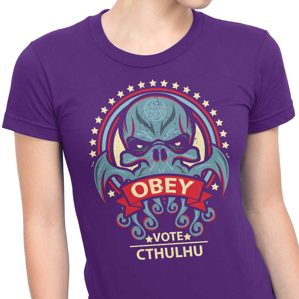 Vote Cthulhu Women's Stylish T-Shirts Collection