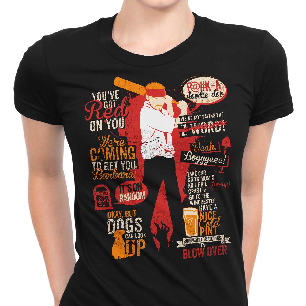 Shaun Quotes Women's Comfortable Cotton Apparel