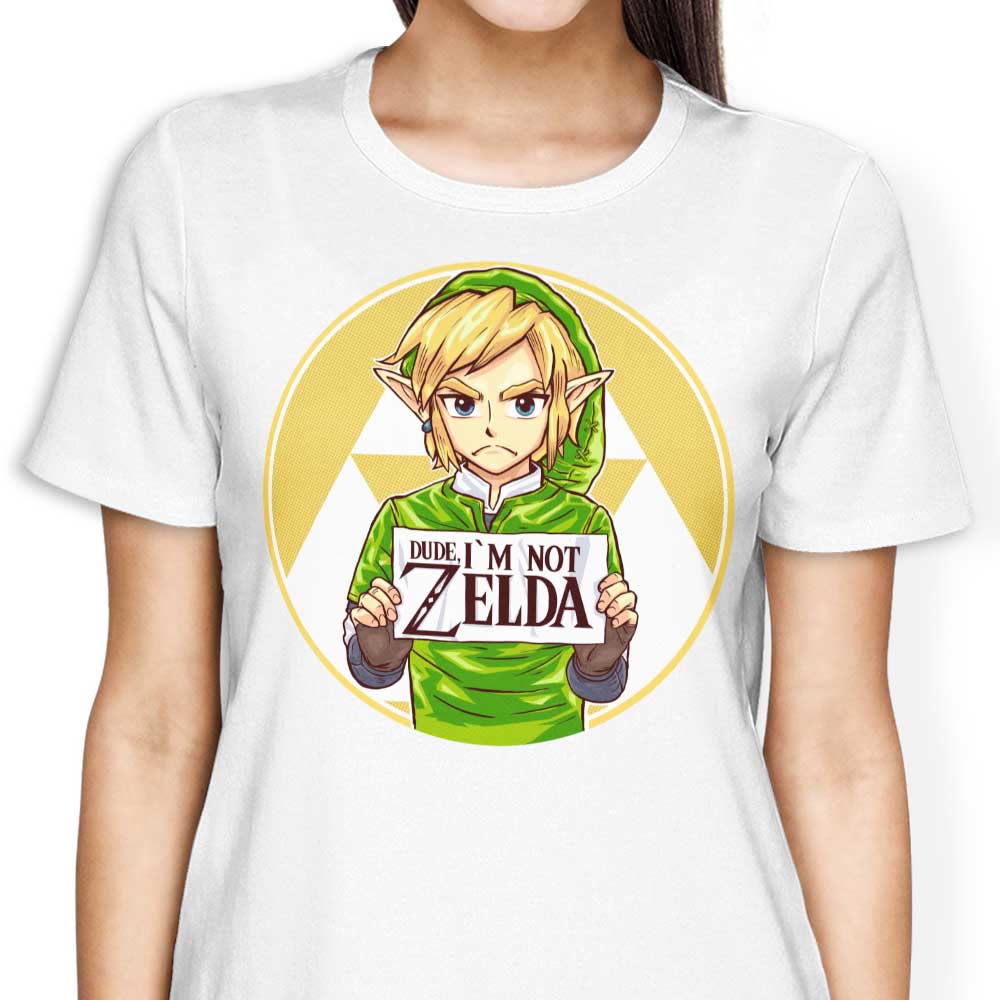 Women's 'I'm Not Zelda' Stylish Apparel from Rustenico