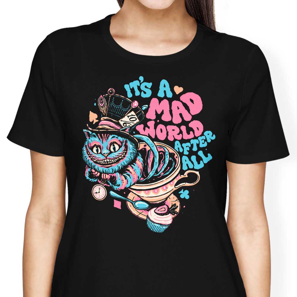 Mad World Cat Brand Women's Fashion Apparel - T-Shirts and Premium T-Shirts