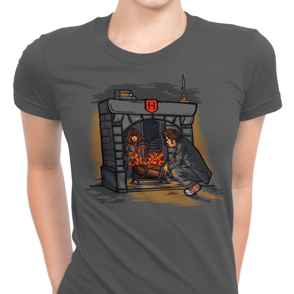Enchanting 'The Witch in the Fireplace' Women's Apparel Collection