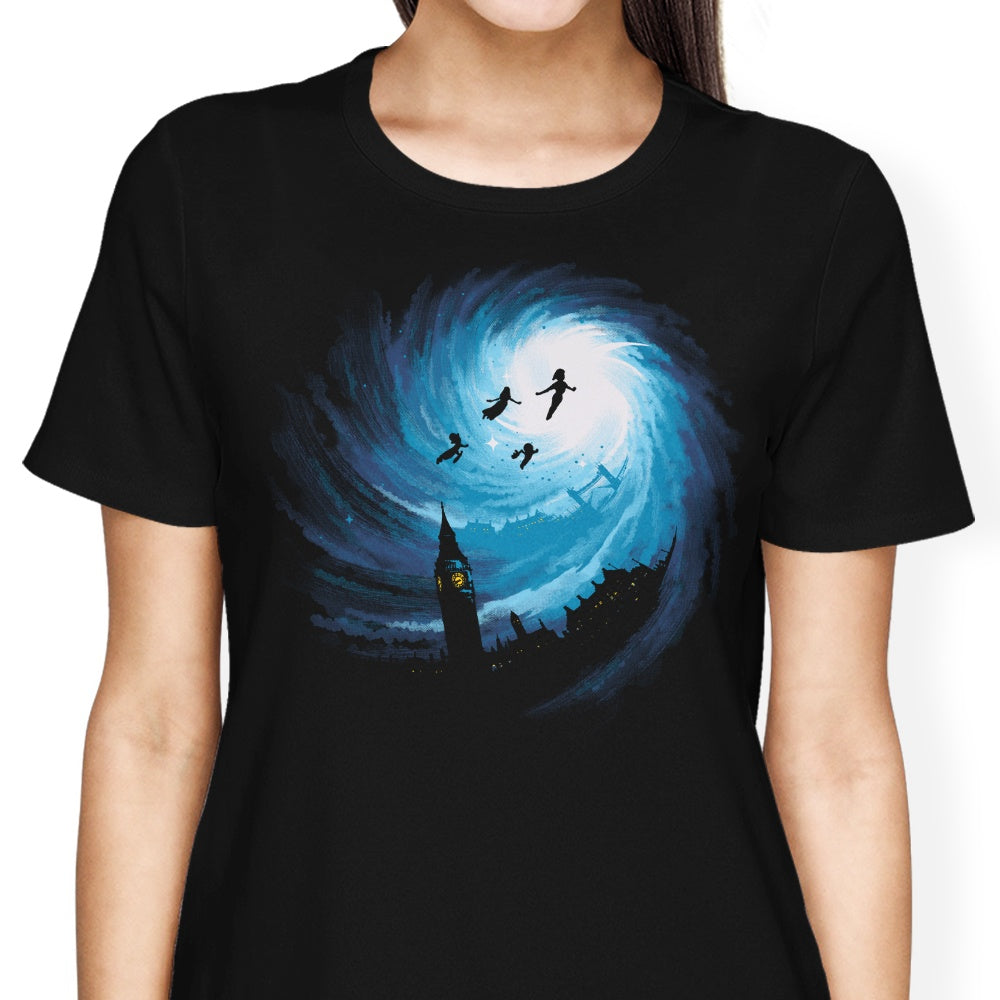 Alyn Spiller's 'Straight on 'til Morning' Women's Fashionable T-Shirts