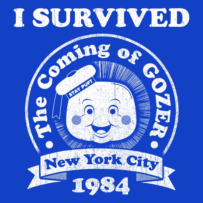 Women's Stylish 'I Survived Gozer' Apparel