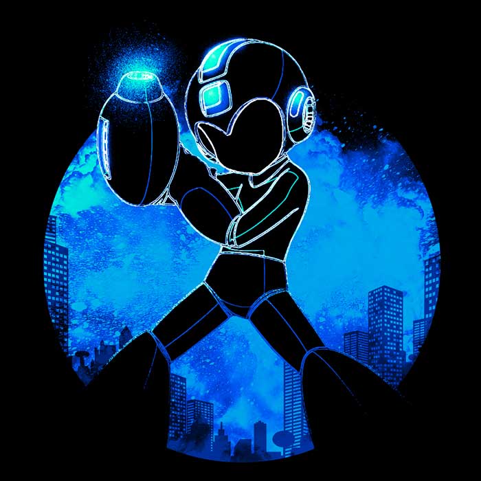 Stylish Blue Bomber Orb Women's V - Neck Top