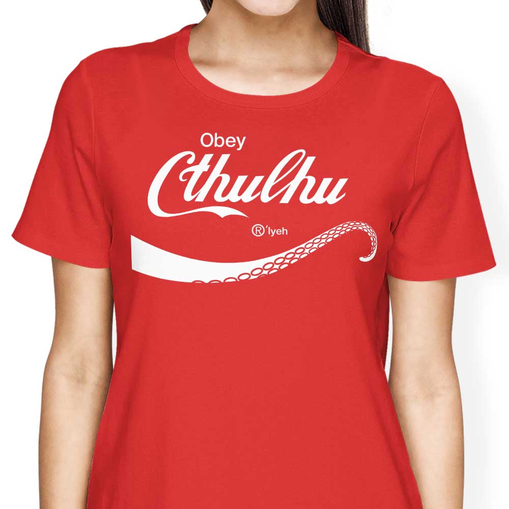 Obey Cthulhu Women's Clothing - T-Shirts and Premium T-Shirts