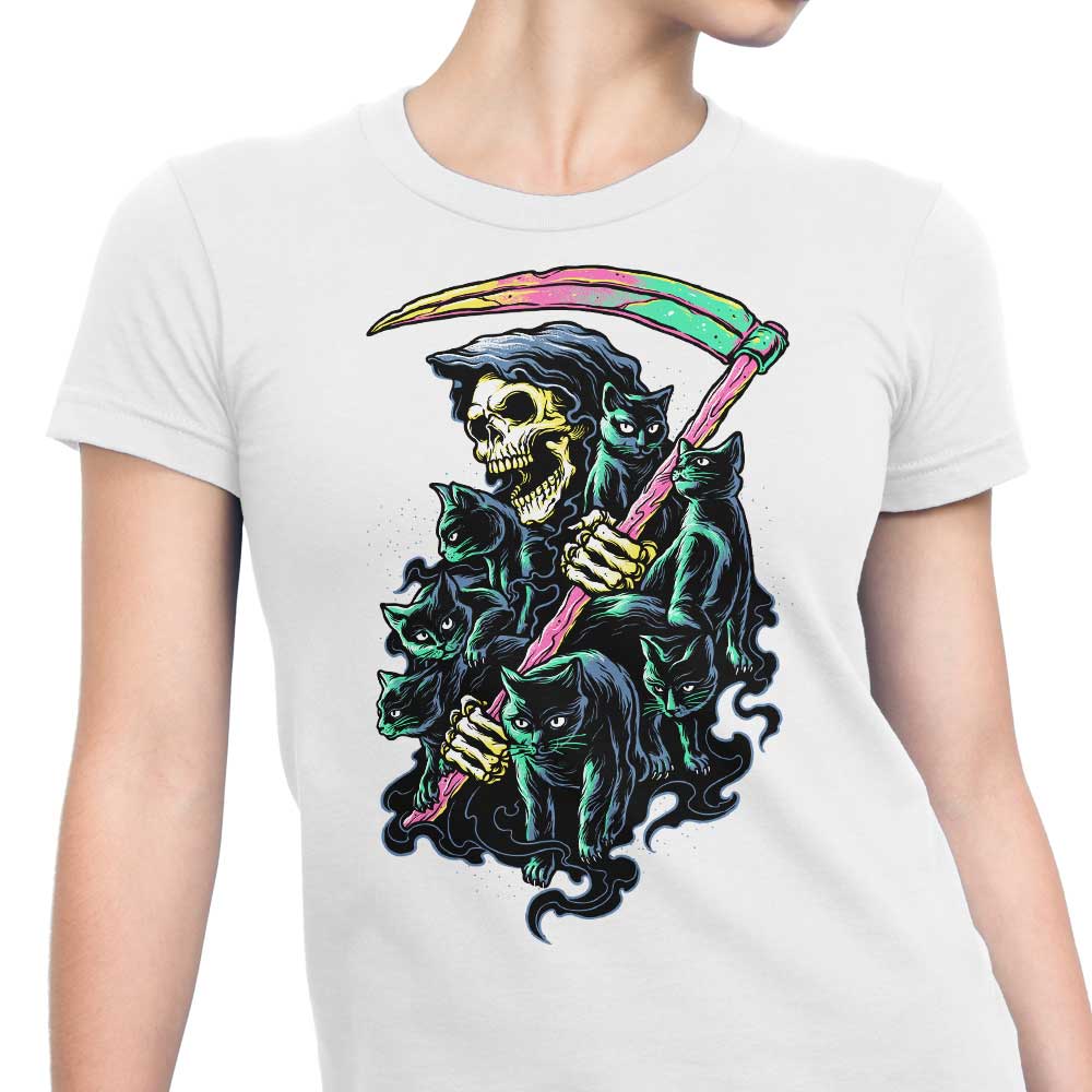 Women's Apparel - 7 Deadly Cats Collection by Glitchygorilla