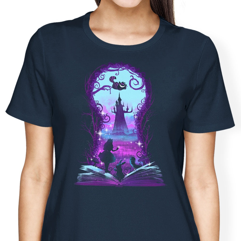 Alternative Wonderland Book Themed Women's Apparel Collection