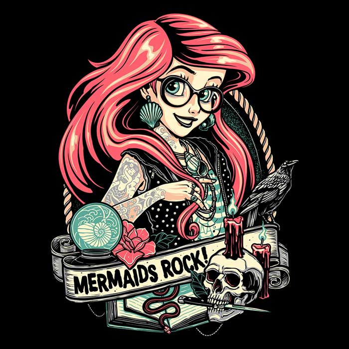 Stylish Women's Apparel - Mermaid's Rock T-Shirts