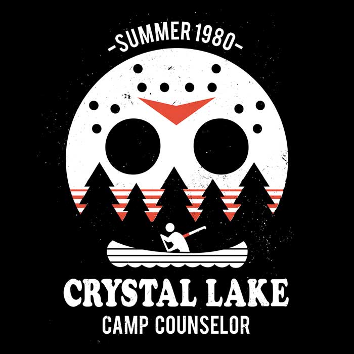 Women's Crystal Lake Camp Counselor Apparel Collection - T-Shirts and Premium T-Shirts