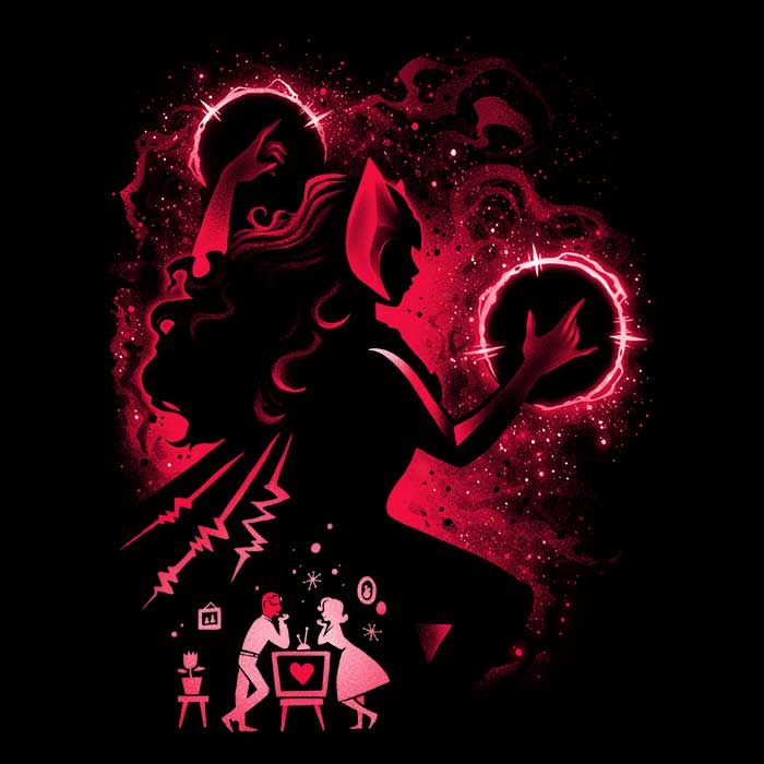 Chaos Witch Women's Fashionable Apparel - T-Shirts Collection