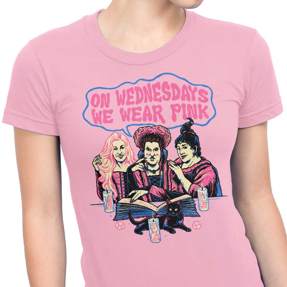 Pink Women's Apparel Inspired by 'Witches Wear Pink'