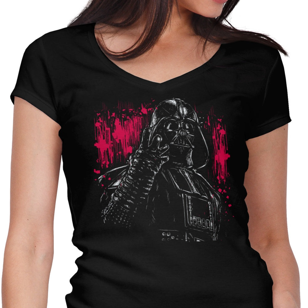 Exquisite Chosen Ink Women's V-Neck Garment