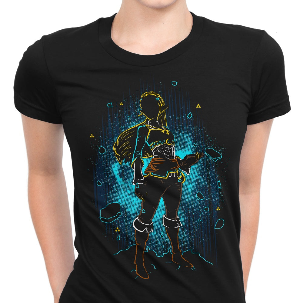 Donnie Illustrations' Princess Shadow - Stylish Women's Apparel