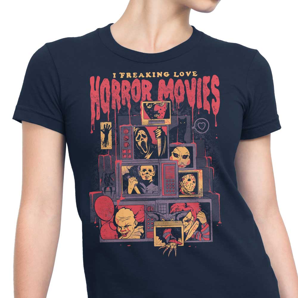 Women's Apparel - I'm Totally into Horror Movies