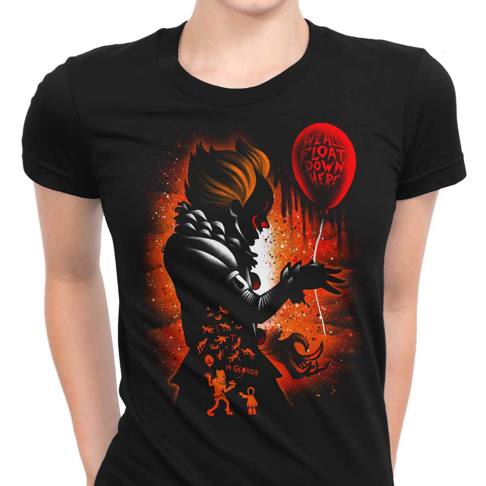 Stylish Women's Dancing Clown Apparel by Alemaglia