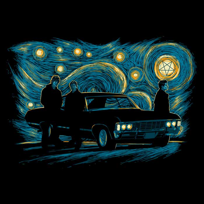 Starry Winchesters Women's Fashion Apparel - Trendy T-Shirts