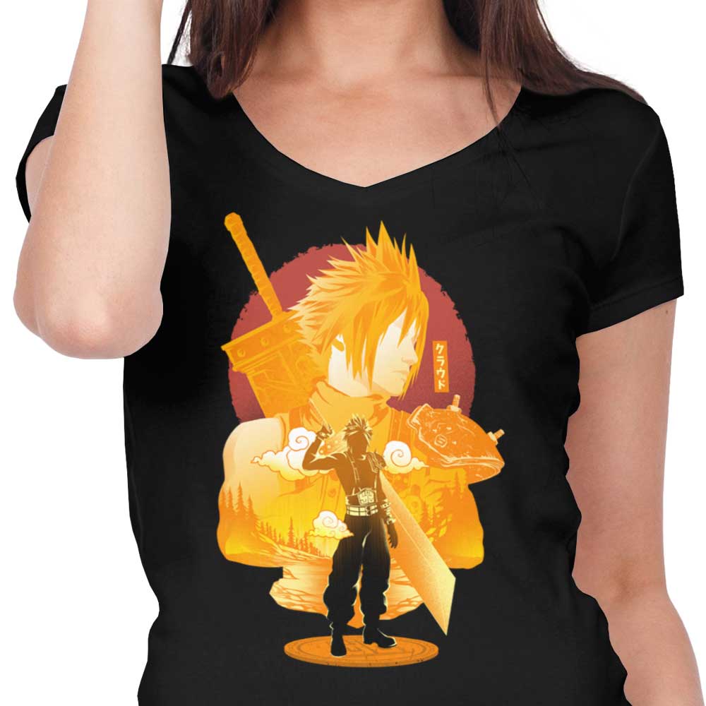 Hypertwenty Women's Omnislash Soldier V-Neck T-Shirt