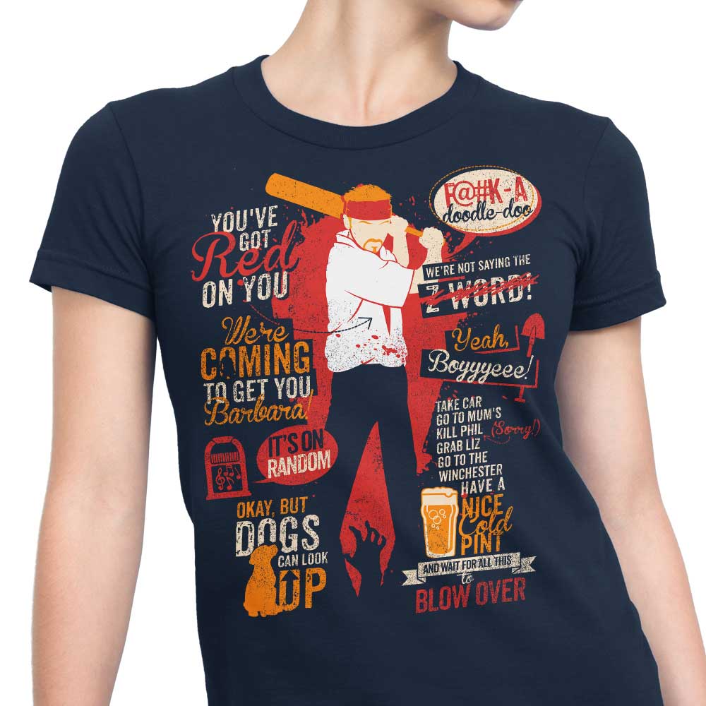 Shaun Quotes Women's Comfortable Cotton Apparel